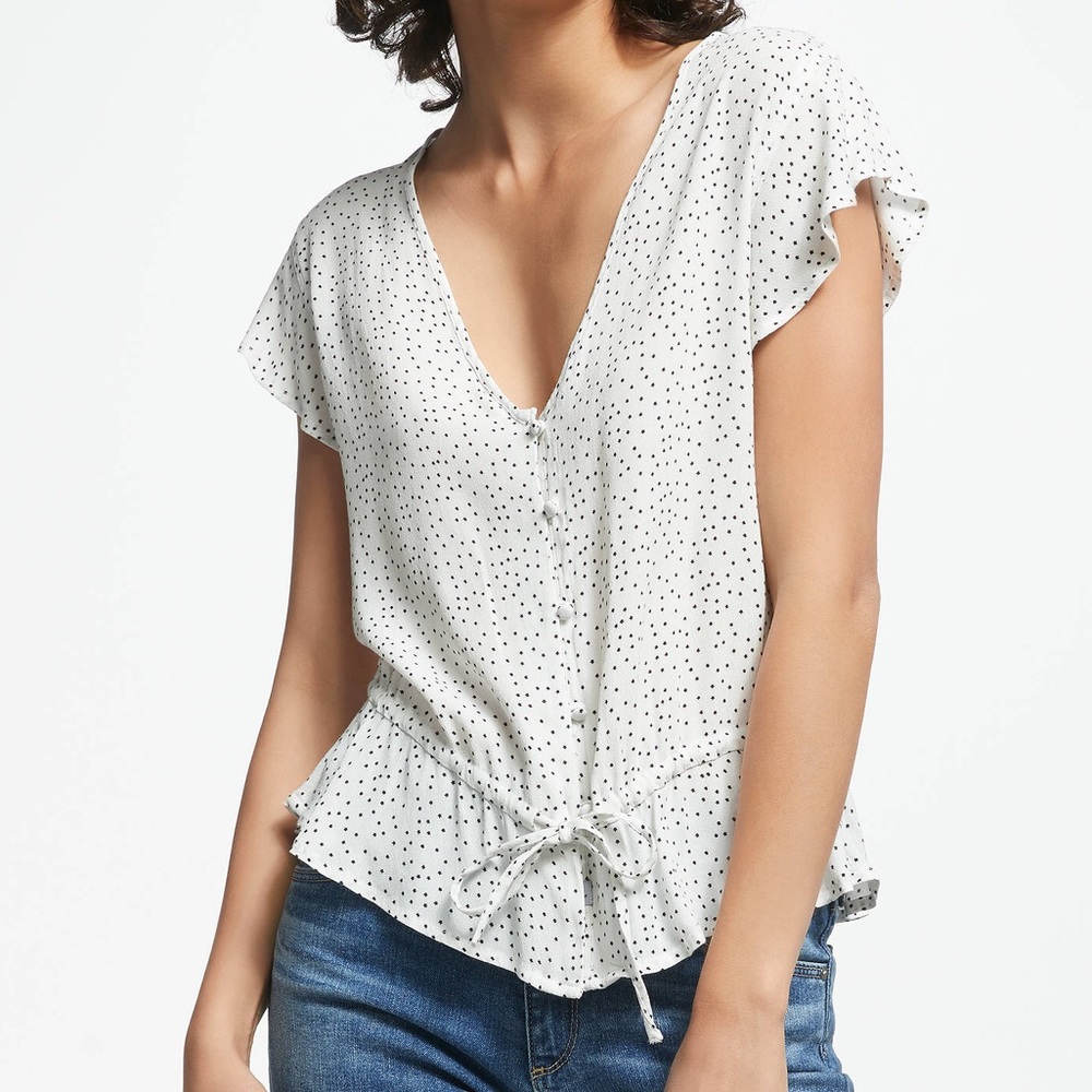 Rails short sleeve blouse